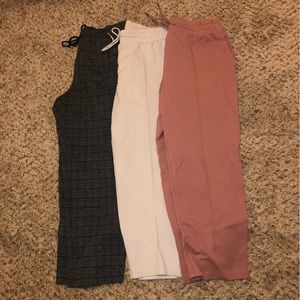 A New Day High Rise Drawstring Ankle Pants Womens Bundle Size medium
